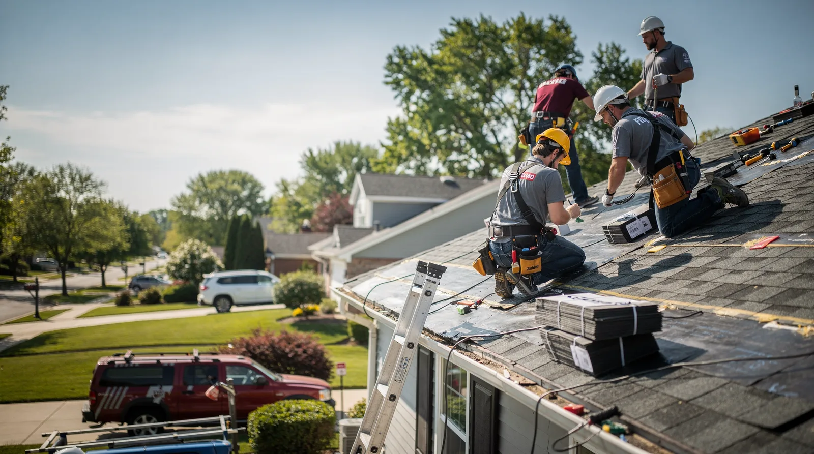 Roof Repair in Irving, TX around you